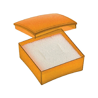 Frosted Plastic Single Earring Box