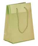 Frosted Plastic Bag with Rope Handles