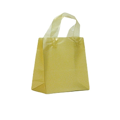 Frosted Plastic Bag with Soft Handles