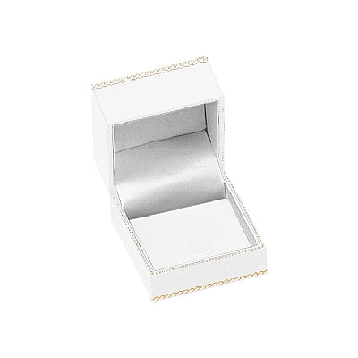 Leatherette Clip For Ring Box with Matching Insert and White Window