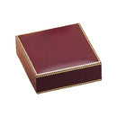Leatherette Universal Box with Matching Insert and White Window