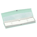 Textured Paper Covered Bracelet Box with White Insert