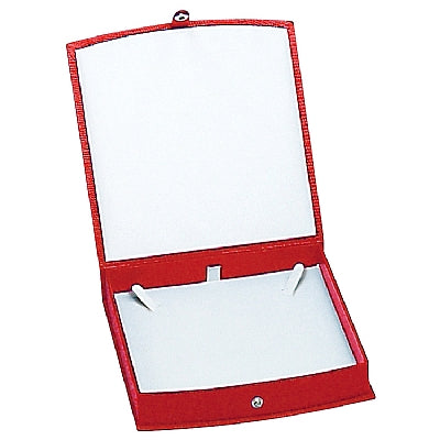 Lizard Skin Textured Leatherette Pearl Box with White Interior