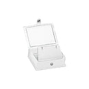 Lizard Skin Textured Leatherette Regular Pendant Box with White Interior