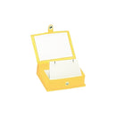 Lizard Skin Textured Leatherette Regular Pendant Box with White Interior