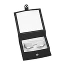 Lizard Skin Textured Leatherette Bangle Box with White Interior