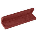 Suede Bracelet Box with Domed Lids and Matching Interior