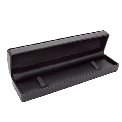 Leatherette Bracelet Box with Matching Interior and  Two Piece Packer