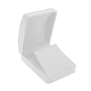 Leatherette Large Pendant Box with Matching Interior and Two Piece Packer