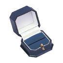 Leatherette Single Ring Box with Velvet Interior