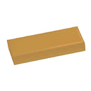 Paper Covered Small Pearl Box with Gold Accent