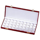 Leatherette 40 Earring Case