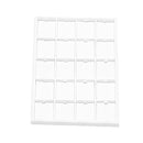 Leatherette Display Tray with 20 Pendant - Earring Pads