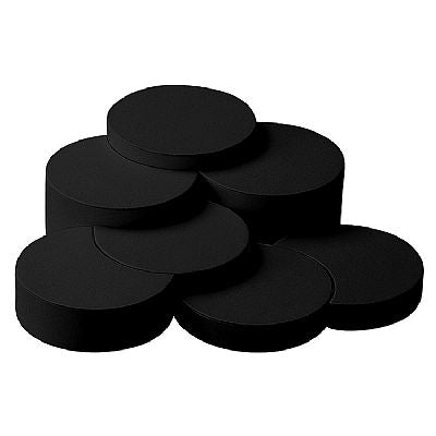 Leatherette Set Of 7 Pedestals