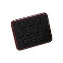 Leatherette and Wooden Jewelry 10 Rings Display Stand