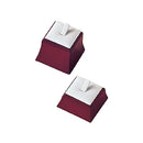 Leatherette & Wooden Set of 2 Ring Stands