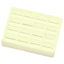 Leatherette Display Tray for 16 Earrings