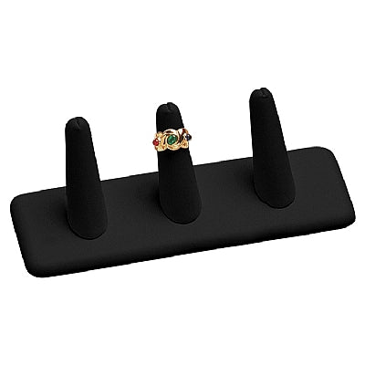 Leatherette Finger Ring Display