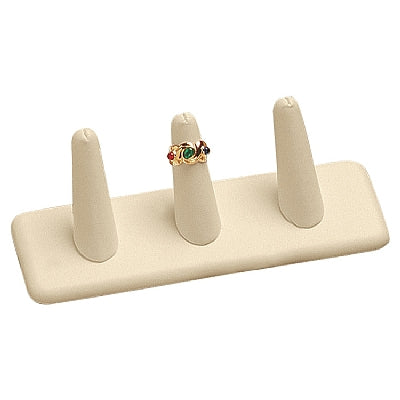 Leatherette Finger Ring Display