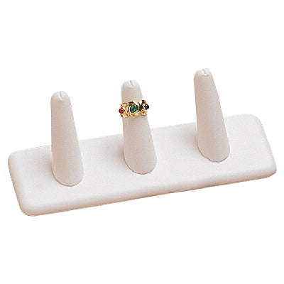 Leatherette Finger Ring Display