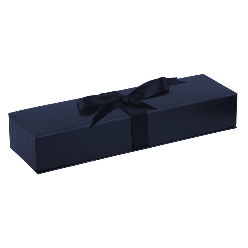 Leatherette Bracelet Box Leatherette Interior with Ribboned Packer