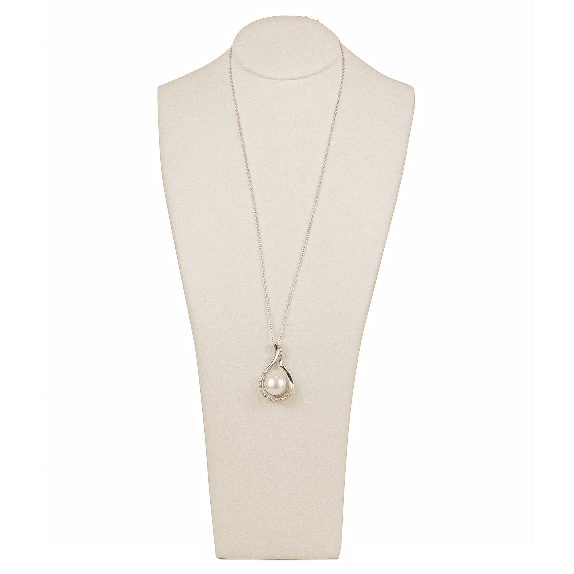 Leatherette Neck Display
