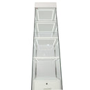 Glass Display Jewelry Showcase with LED Lighting System