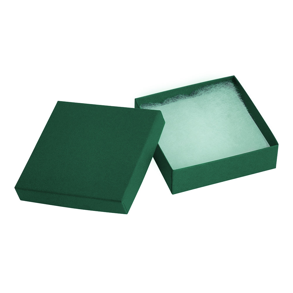 Cotton Filled Cardboard Earring-Pendant-Bracelet Box