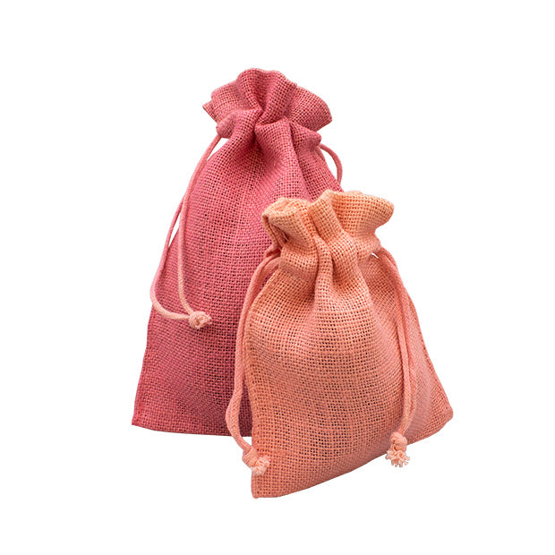Jute Pouch with Cotton Handles