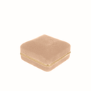 Velvet Tie Clip Box with Gold Rims and Matching Insert