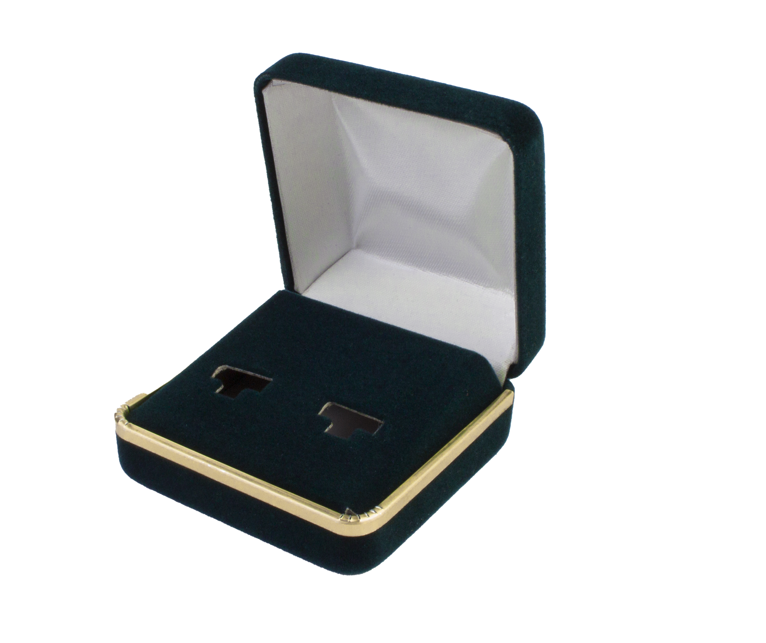 Velvet Large Multi-Purpose Box with Gold Rims and Matching Insert