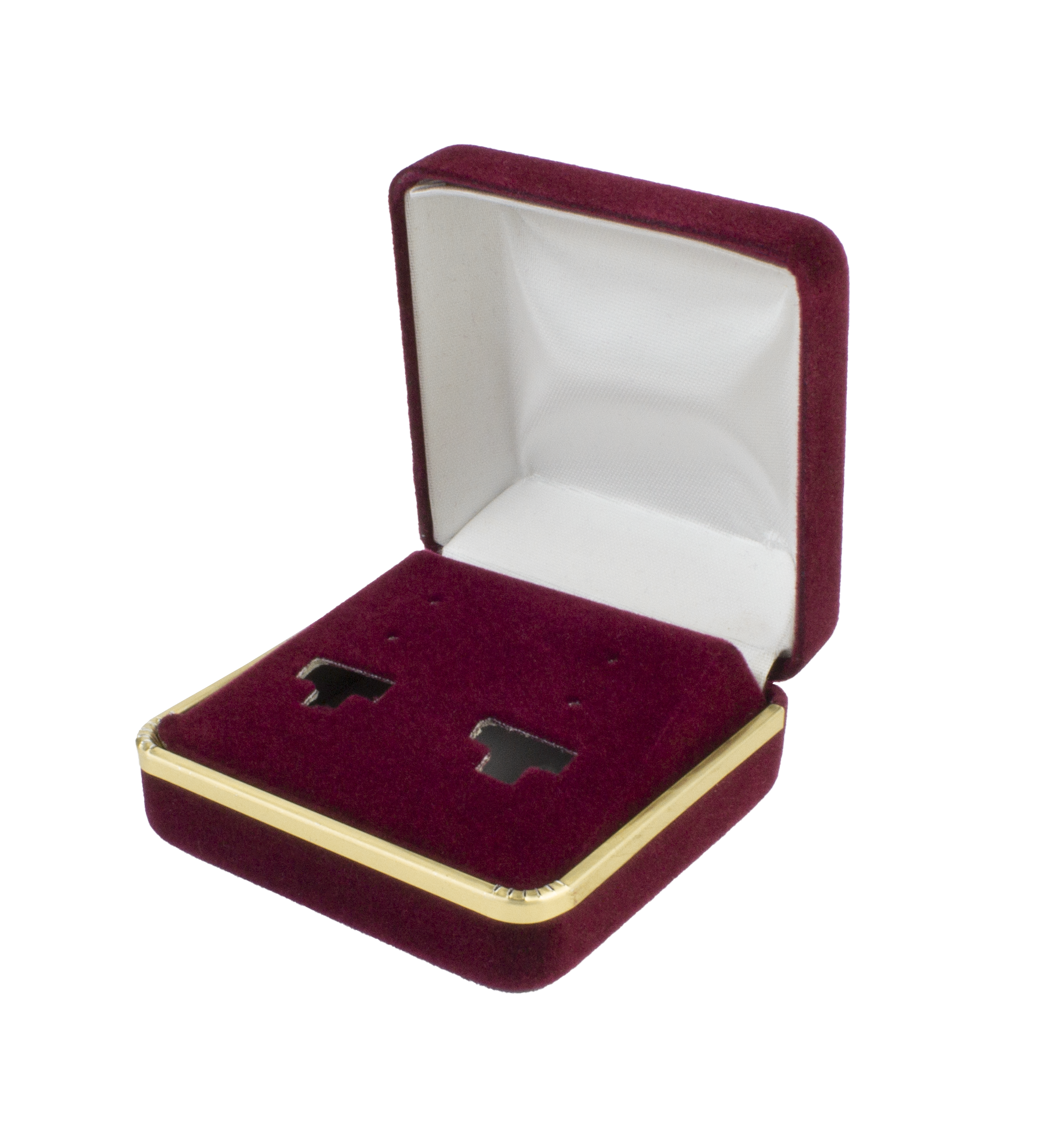 Velvet Large Multi-Purpose Box with Gold Rims and Matching Insert
