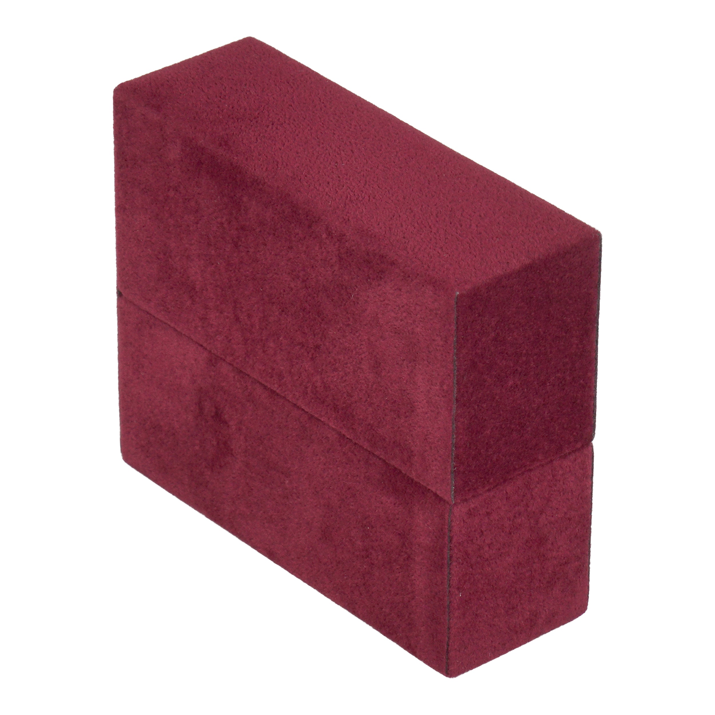 Vertical Large Hoop Box with Matching Suede Interior