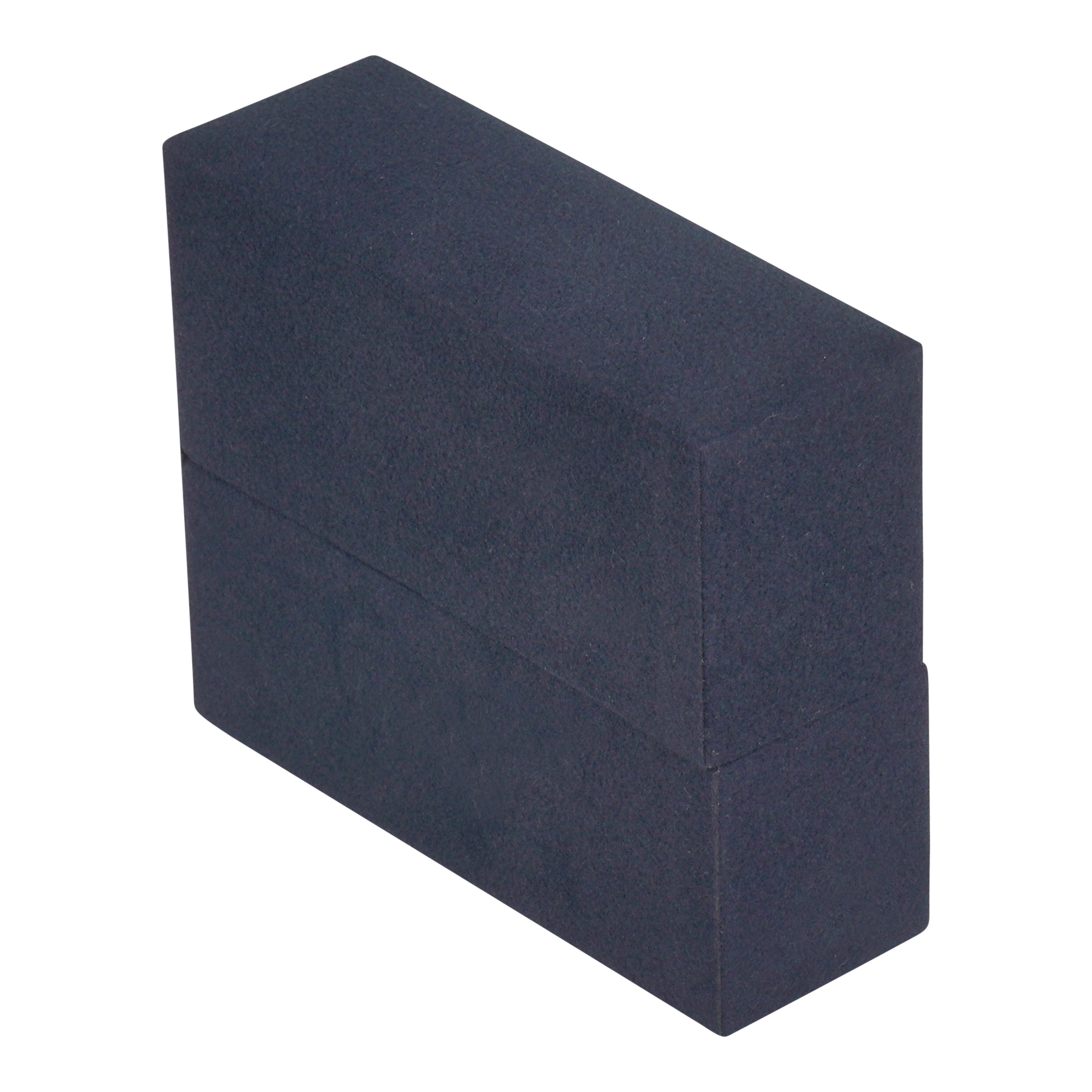 Vertical Large Hoop Box with Matching Suede Interior