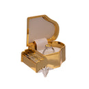 Metallic Piano Ring Box