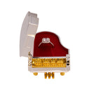 Metallic Piano Ring Box