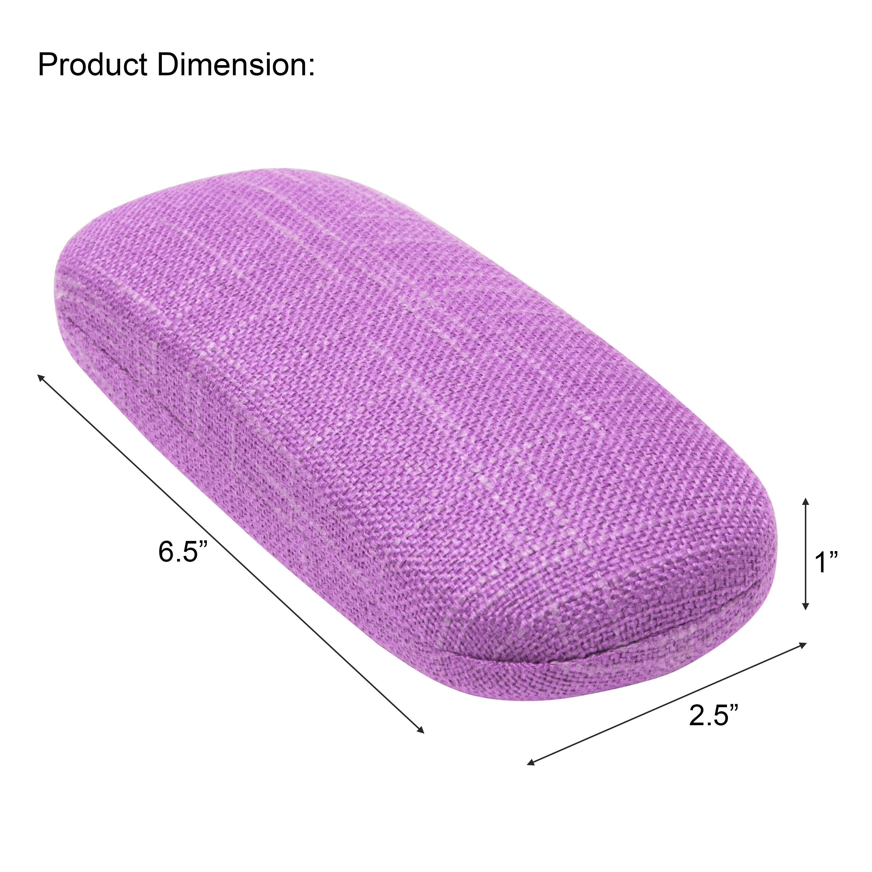 Lined Fabric Medium Case With Matching Cloth