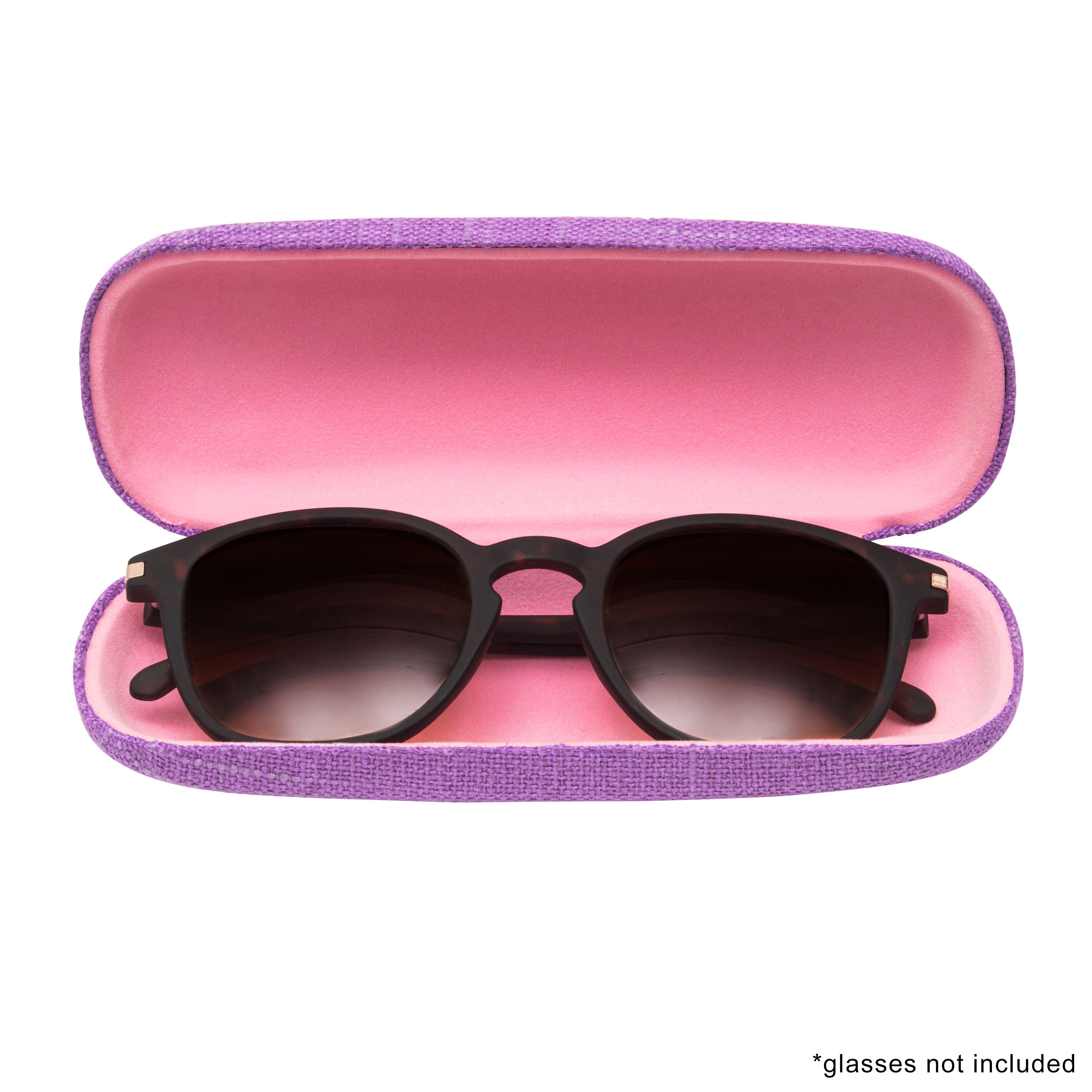 Lined Fabric Medium Case With Matching Cloth