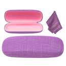 Lined Fabric Medium Case With Matching Cloth