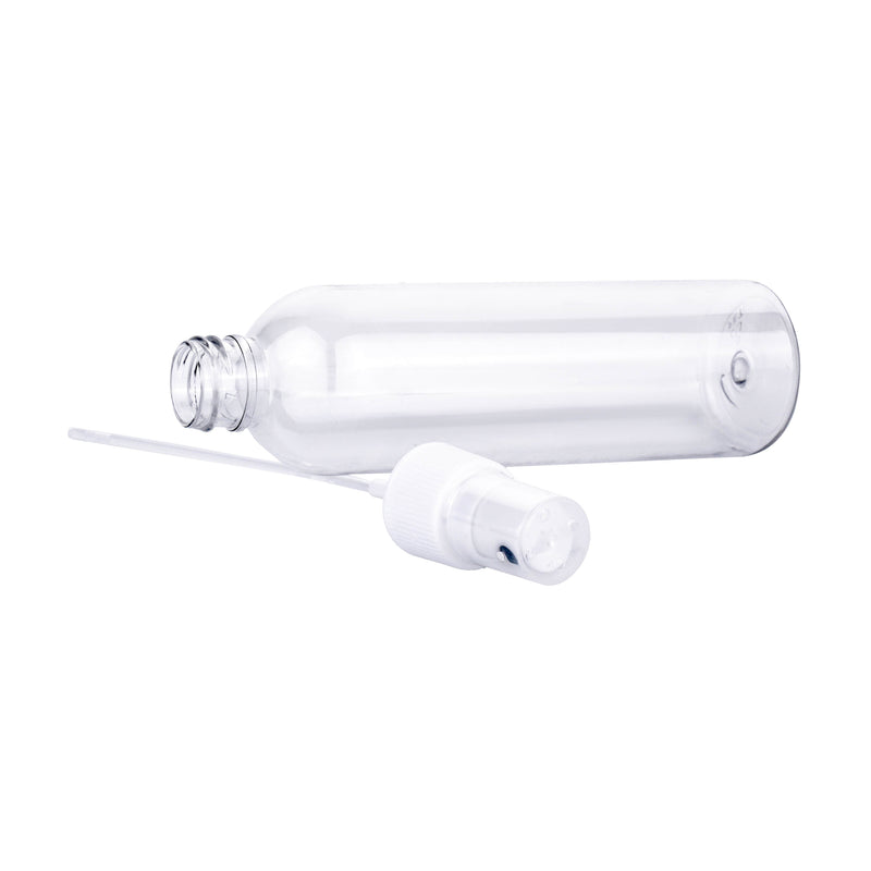 Clear Refill Spray Bottles with Lid