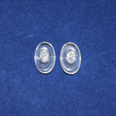 Oval Hook-On PVC Nose Pad