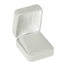 Leatherette Single Earring Box with Matching Leather Feel Inserts