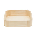 Square Paulownia Wood Basket