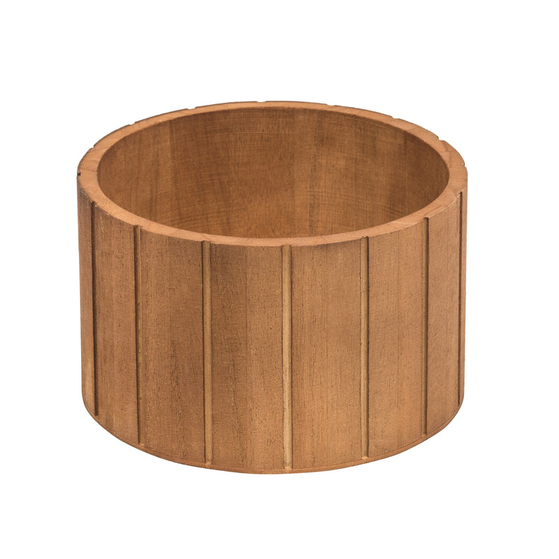 Paulownia Wood Round Basket