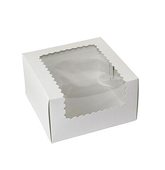 Windowed Cupcake Box