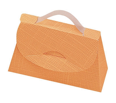 Orange Linen Confection Boxes