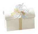 White Linen Confection Boxes