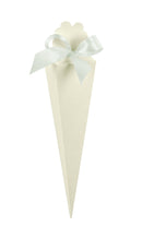 White Linen Confection Boxes