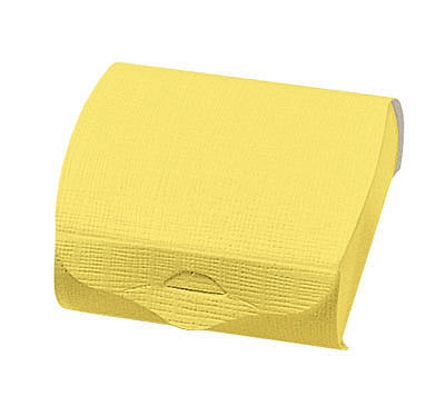 Yellow Linen Confection Boxes