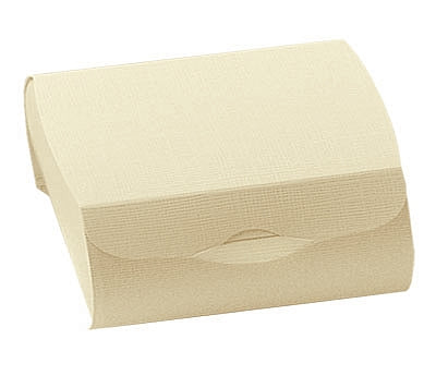 Ivory Linen Confection Boxes